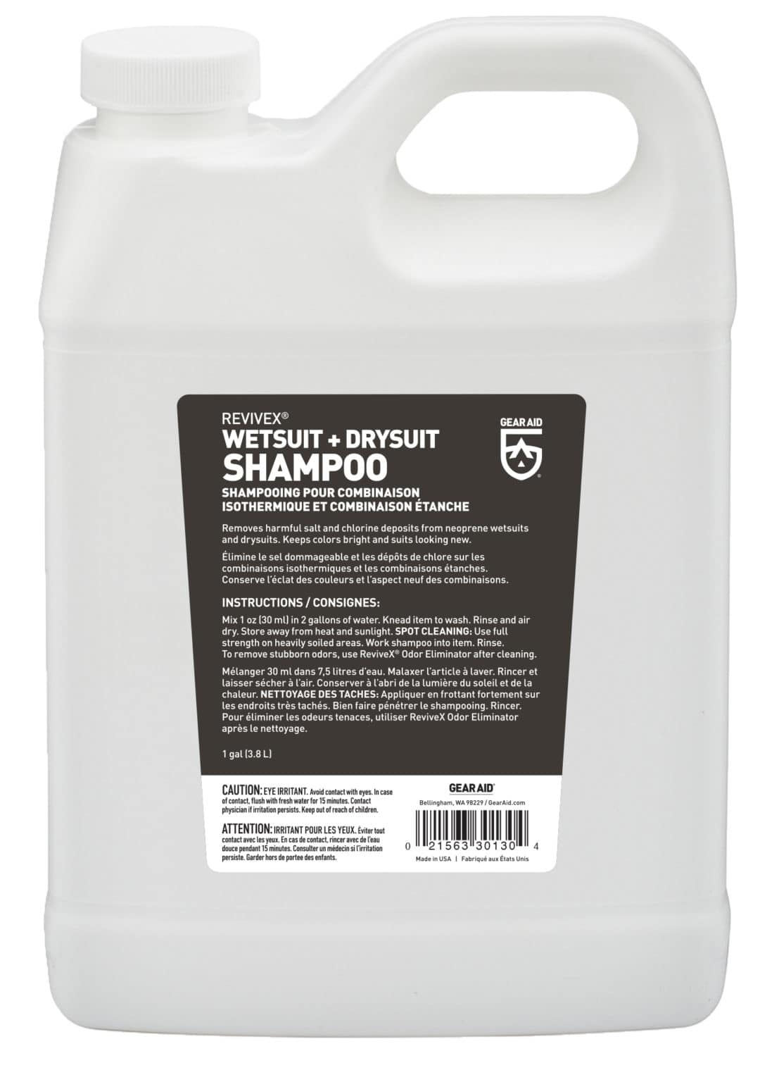 Gear Aid Revivex Wet & Dry Suit Shampoo Gallon Rescue Source