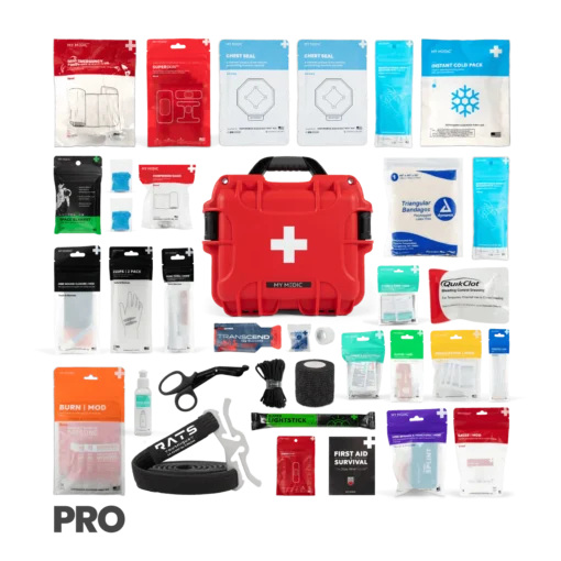 MyFAK Pro Hard Case Layout waterproof contents